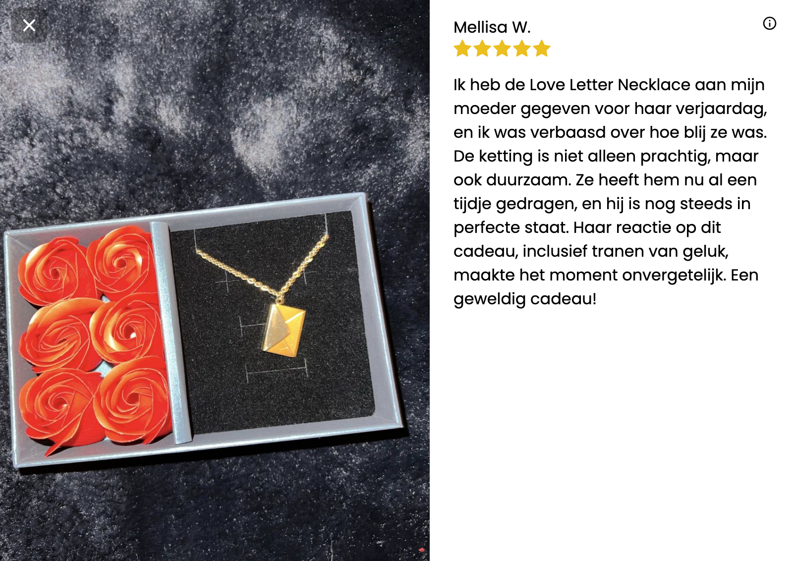 Love Letter Necklace